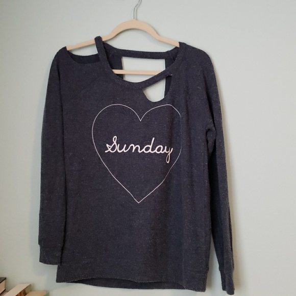 Chaser Sweaters - Chaser Sunday Love Sweater